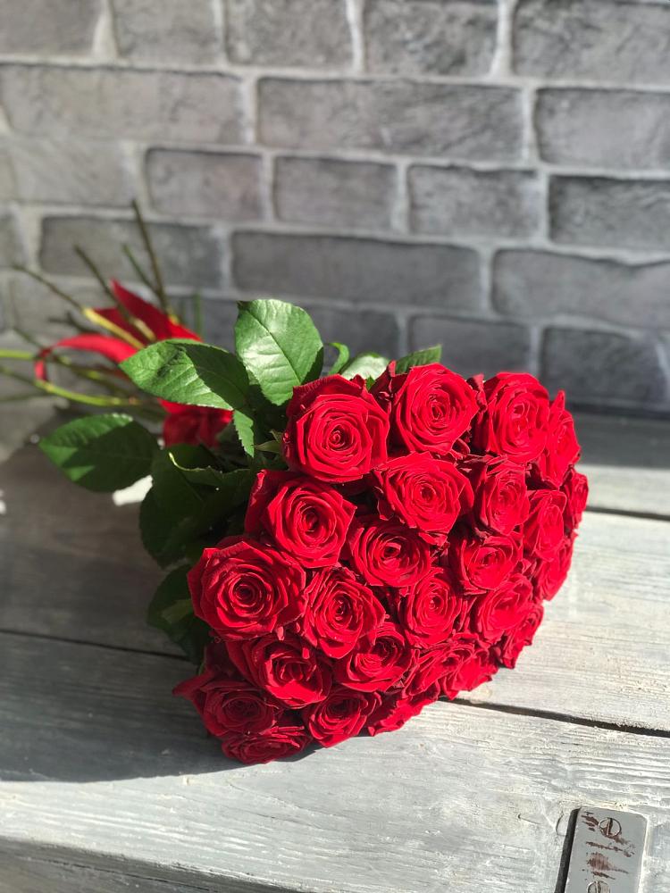 Букет Красные розы Фридом в Иноземка