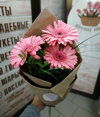 Букет цветов из: Герберы в Иноземка