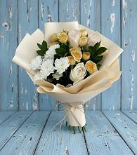 Букет цветов из:  Розы и Хризантемы в Иноземка