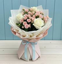 Букет цветов из:  Розы в Иноземка