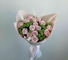 Букет цветов из:  Розы и Хризантемы #REPLACE_PRED# Иноземка