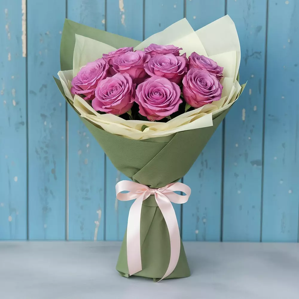 Букет Розы Фёрст Леди в Иноземка