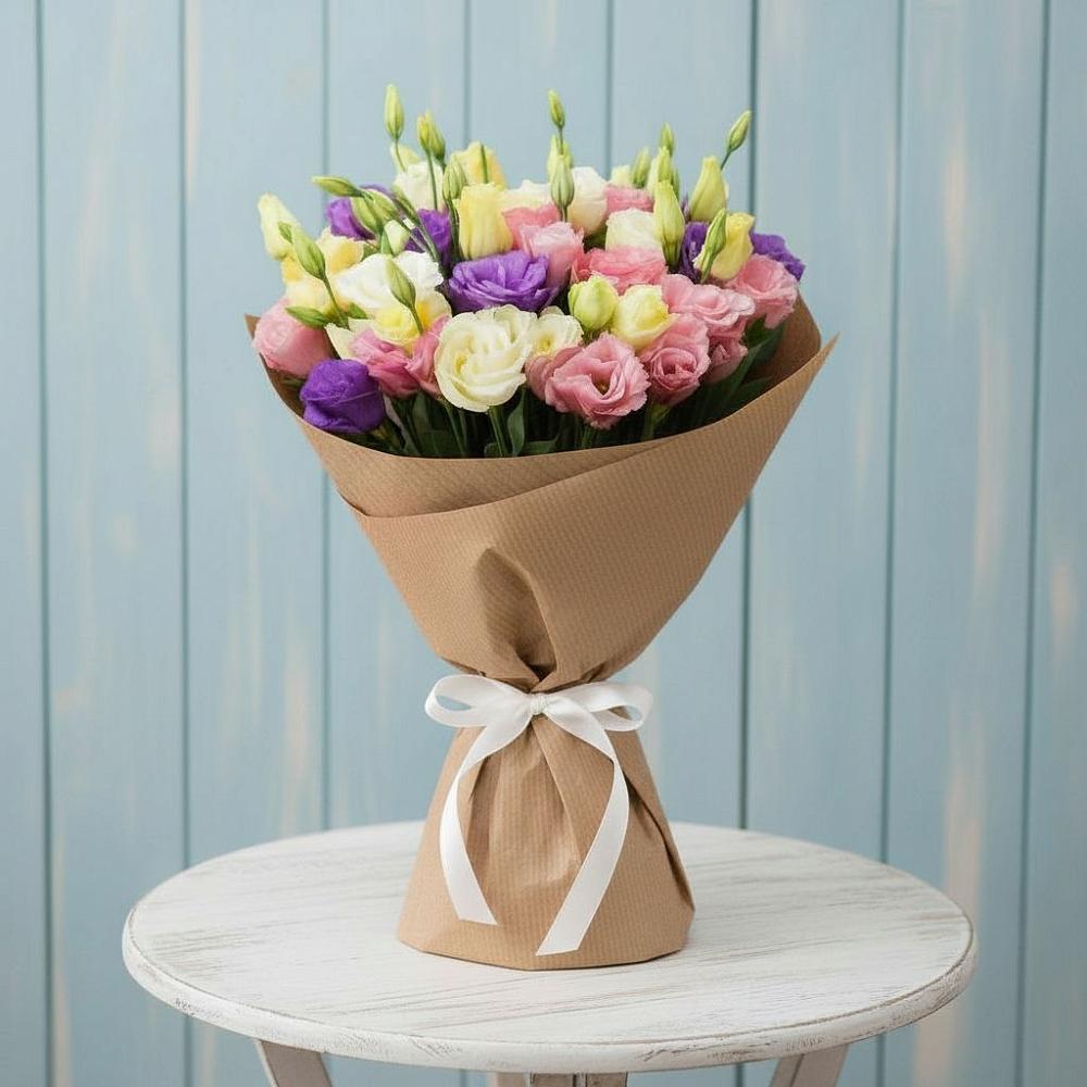 Букет цветов из: Лизиантусы в Иноземка